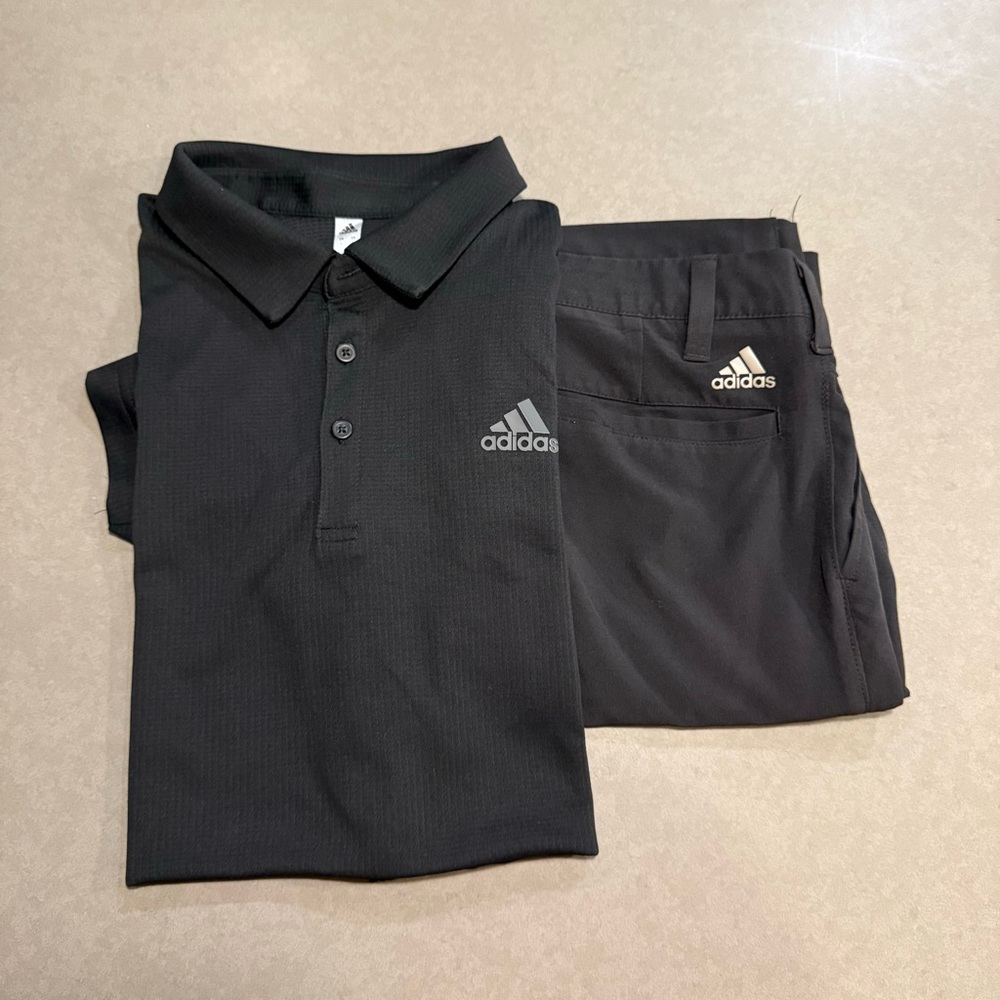 Adidas Golf polo set